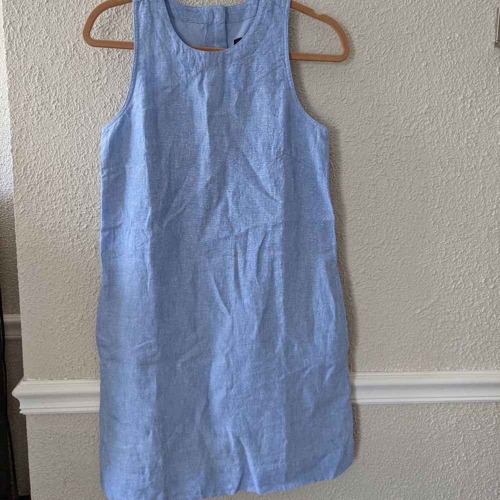 J crew linen dress
